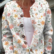 DELAUNAY | Cardigan Petites Fleurs Délicates Élina