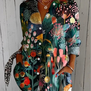 DELAUNAY | Blouse Fleurie Élégante Sophie