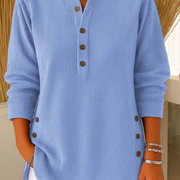 Nieves | Tunique Henley avec Boutons
