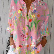 DELAUNAY | Blouse Élégante Imprimée Nathalie