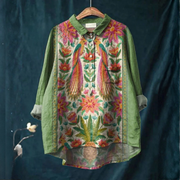 DELAUNAY | Chemise Élégante à Motif Emmanuelle