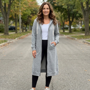Brixley™ | Cardigan Long avec Fermeture Éclair