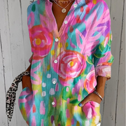 DELAUNAY | Blouse Estivale Colorée Claire