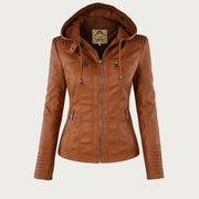 Flavia | Veste en Cuir Robuste et Élégante