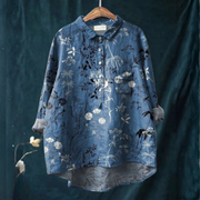 DELAUNAY | Chemise Élégante à Motif Romane