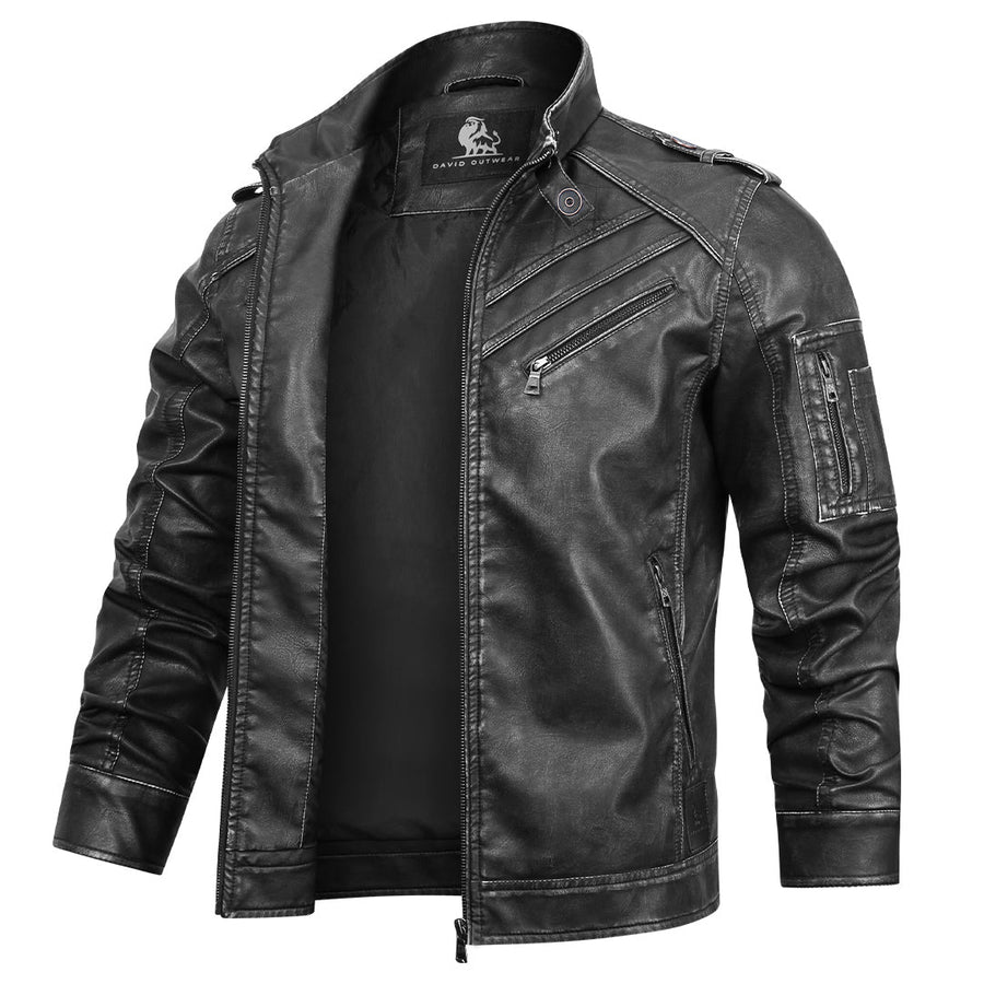 Blouson Engine en Cuir
