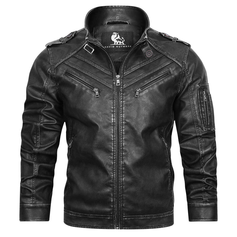 Blouson Engine en Cuir