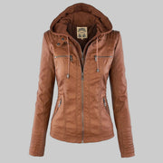 Callista | Veste moto à capuche