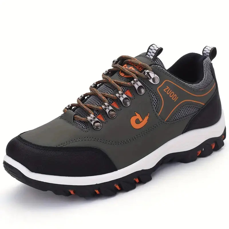 Sam | Chaussures de Randonnée Basses pour Homme Imperméables Pied Large