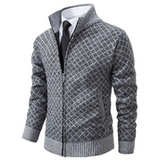 Corné Gilet en Maille Homme avec Fermeture Éclair
