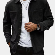 Lukas | Chemise en velours côtelé chaude pour hommes