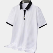 DELAUNAY | Polo à Rayures Raffinée
