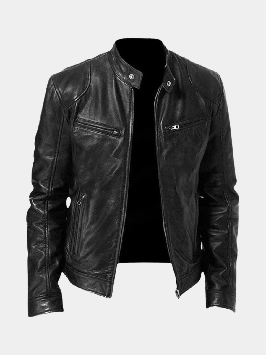 DELAUNAY | Veste en Cuir Haut de Gamme Élégante pour Homme
