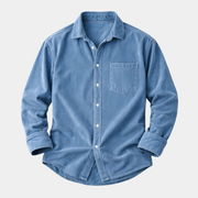 DELAUNAY | Chemise Classique en Velours Côtelé pour Homme