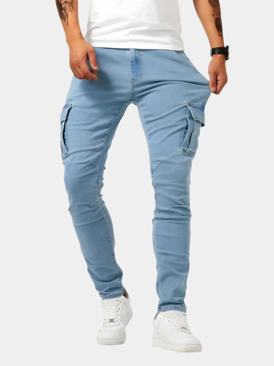 DELAUNAY | Pantalon Cargo Stretch