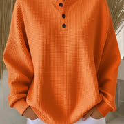Milagros | Sweat-shirt Henley Gofré