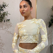 DELAUNAY | Ensemble Brodé Floral