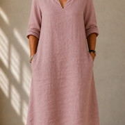 DELAUNAY | Robe Fluide Coupe Trapèze Martine