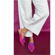 Slingback Mia — Fuchsia et Violet