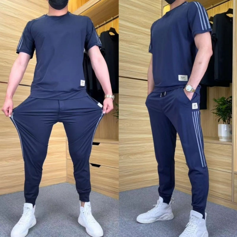 DELAUNAY | Complet Homme en Matériau de Luxe avec Élastique