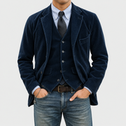 Tommy | Ensemble 2 Pièces : Blazer et Gilet en Velours