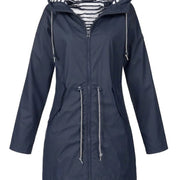 Margaret | Imperméable à capuche avec cordon de serrage