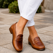 DELAUNAY | Mocassins Cuir Penny Classiques Lucie