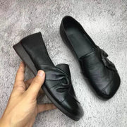 DELAUNAY | Mocassins Cuir Souple Nœud Isabelle