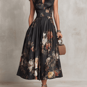 Rosalie | Robe Midi Plissée