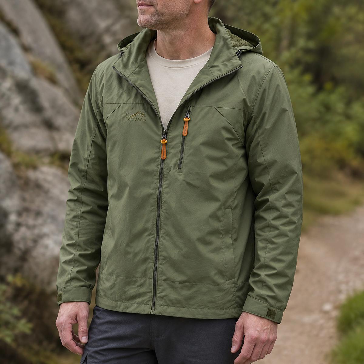 Nick | Veste outdoor à capuche