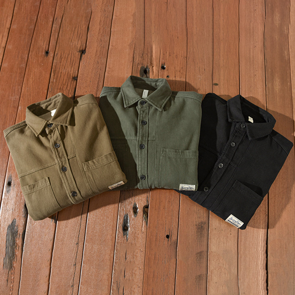 DELAUNAY | Chemise Cargo en Polaire pour Homme