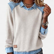 Chemise à Manches Longues Tendance