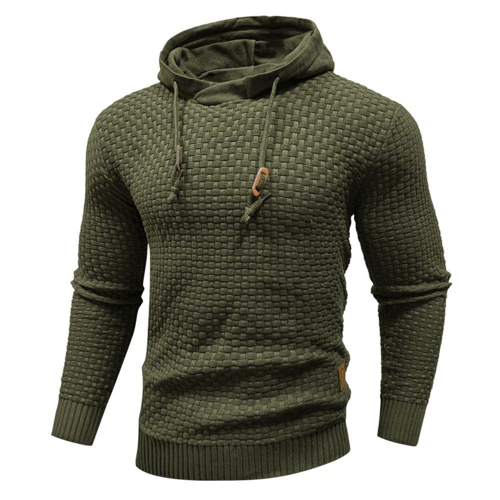 DELAUNAY | Sweat à Capuche Classique en Laine pour Homme