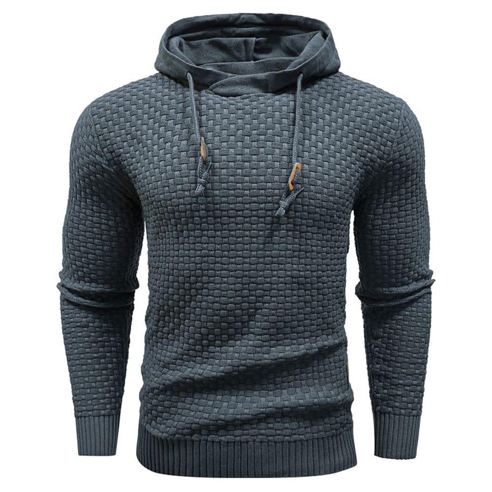 DELAUNAY | Sweat à Capuche Classique en Laine pour Homme