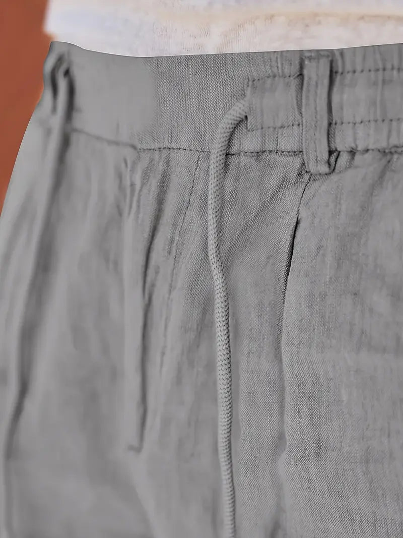DELAUNAY | Pantalons Larges en Lin avec Cordon