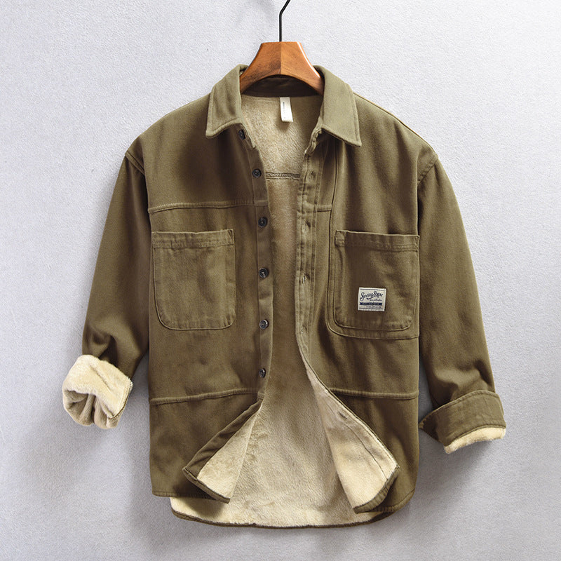 DELAUNAY | Chemise Cargo en Polaire pour Homme