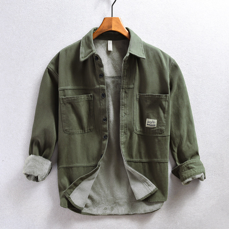 DELAUNAY | Chemise Cargo en Polaire pour Homme