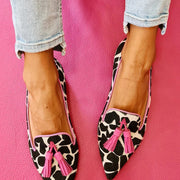 Mocassin Pointu avec Glands