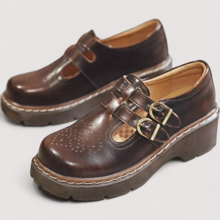 DELAUNAY | Babies Cuir Patiné Juliette