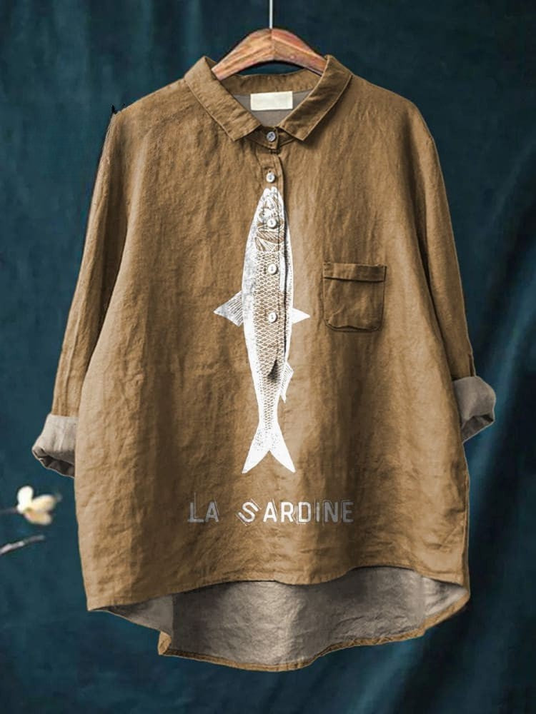 DELAUNAY | Chemise Élégante à Motif Adèle