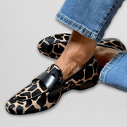 DELAUNAY | Mocassins Léopard Confort Brigitte