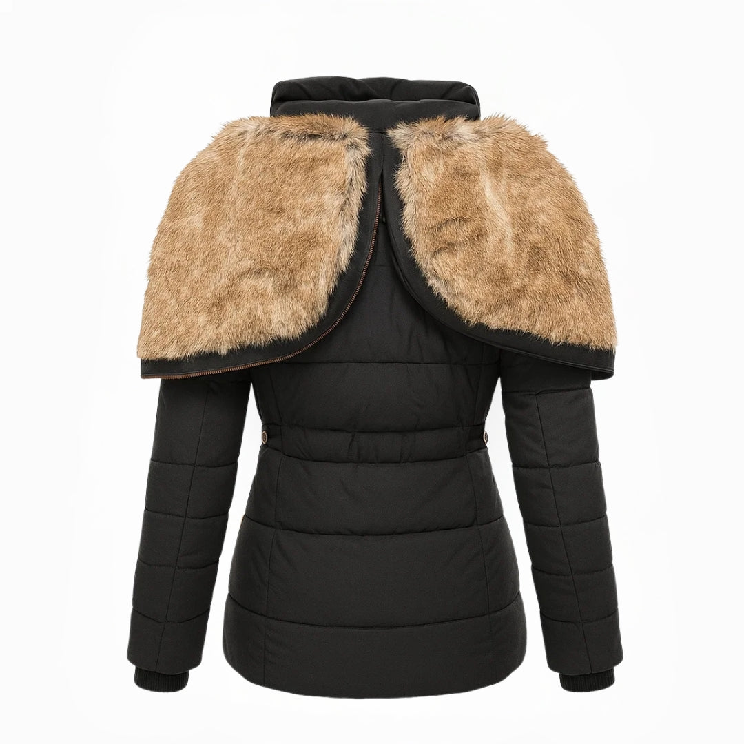 Anna™ | Manteau d'hiver chaud avec doublure en fourrure