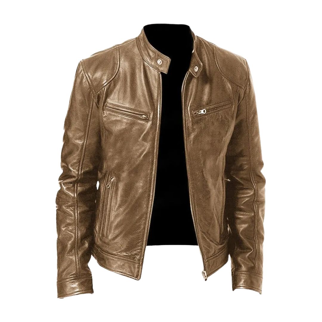 Pieter | Veste en cuir casual