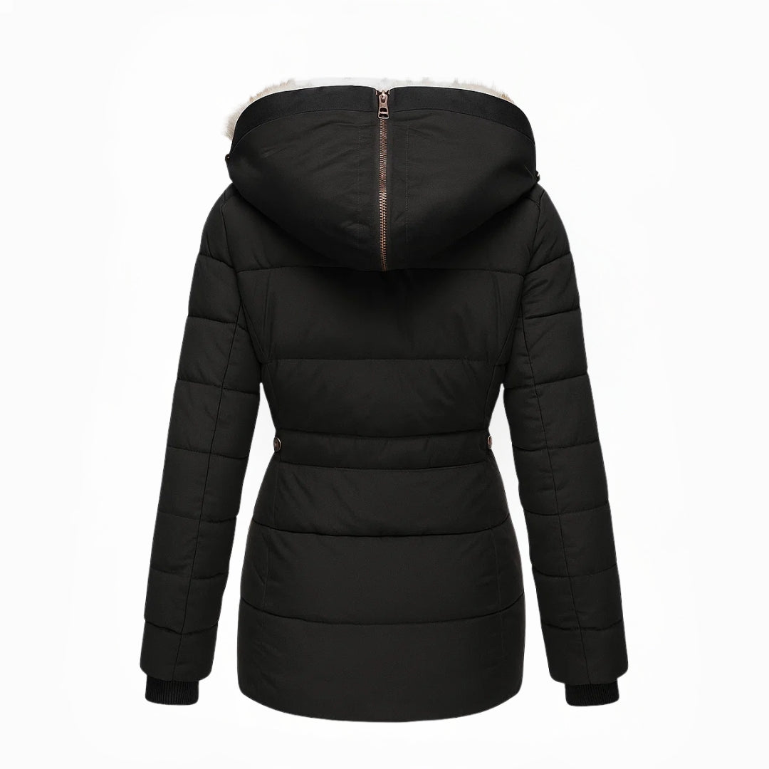 Anna™ | Manteau d'hiver chaud avec doublure en fourrure