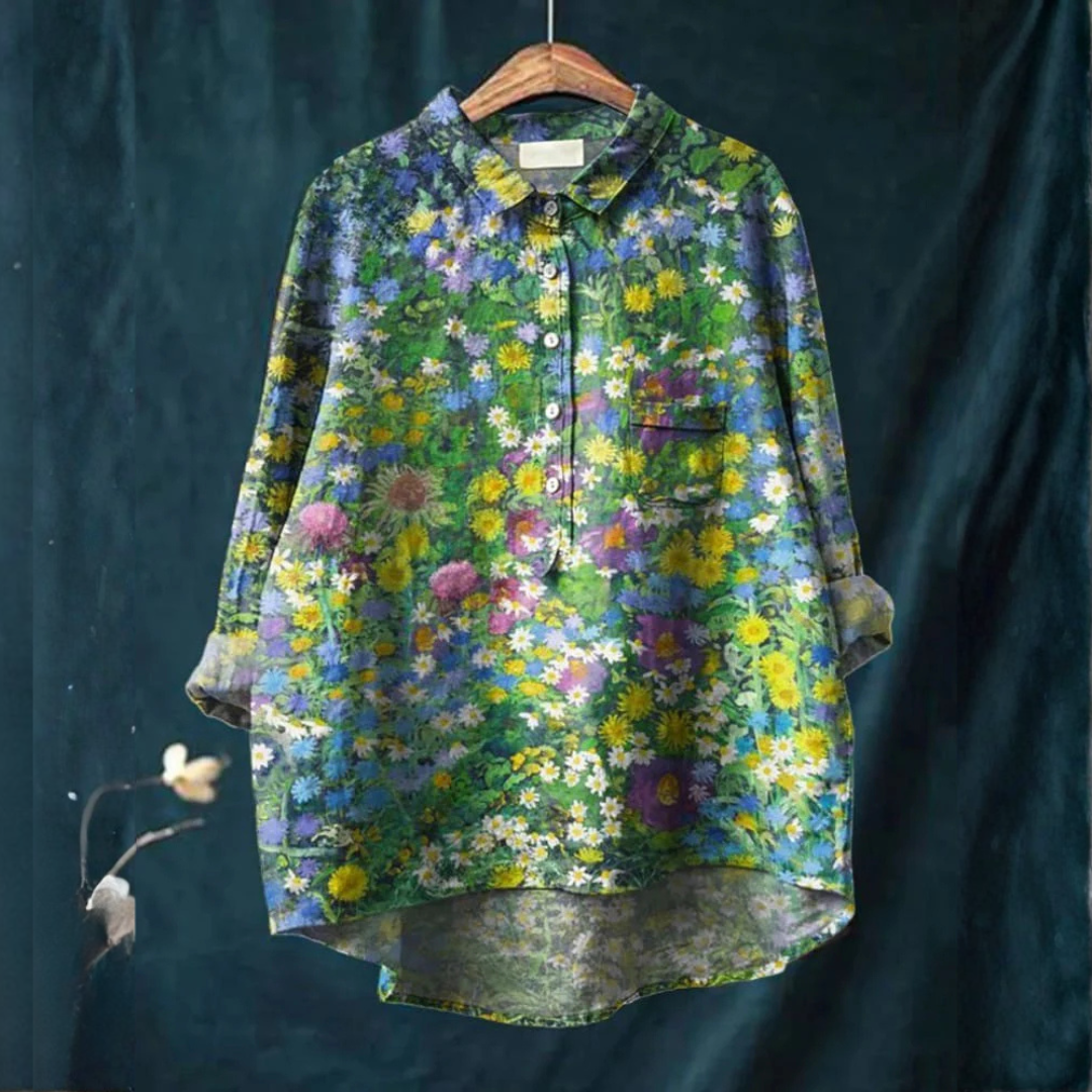 DELAUNAY | Chemise Élégante à Motif Céleste