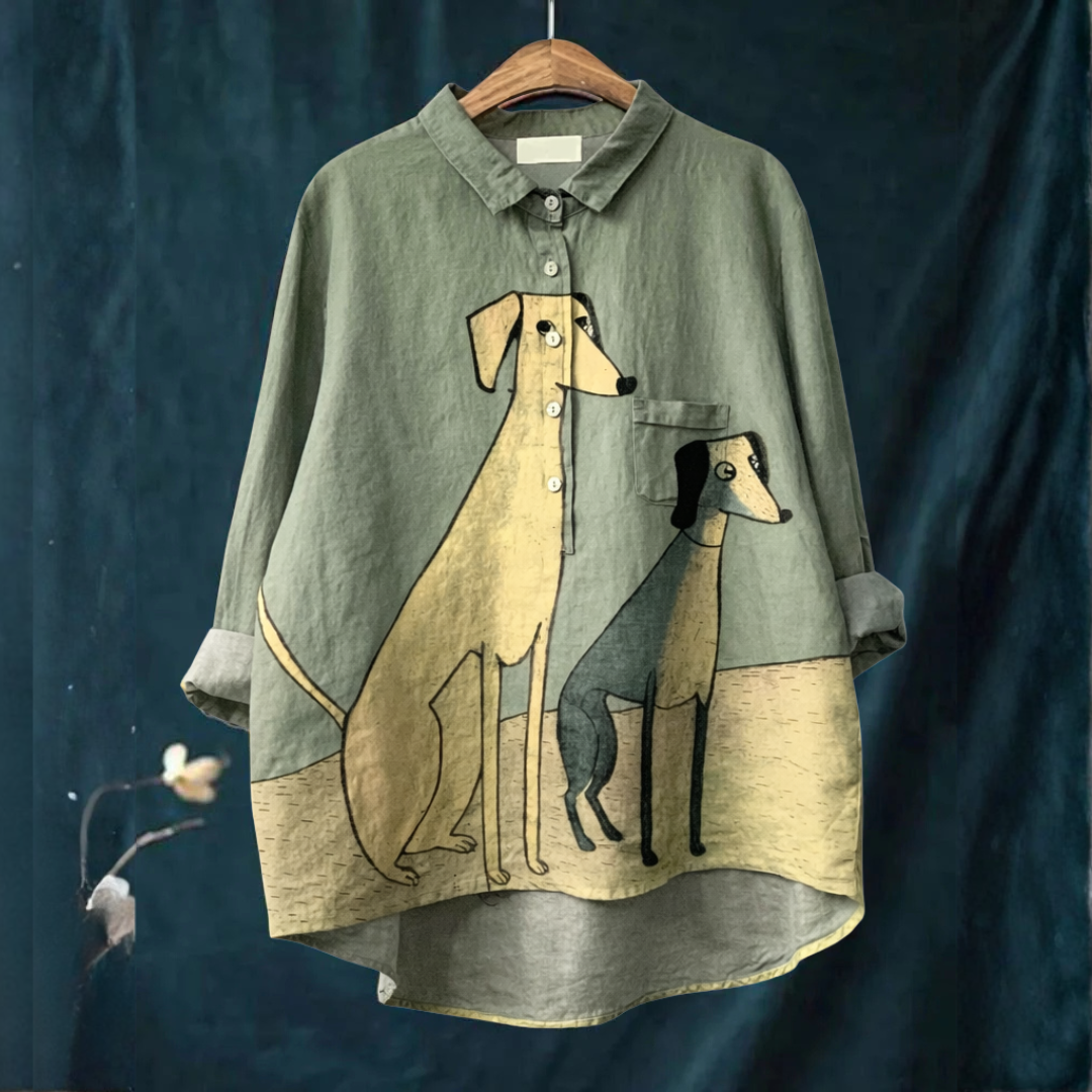 Delaunay | Chemise Élégante à Motif Bérénice