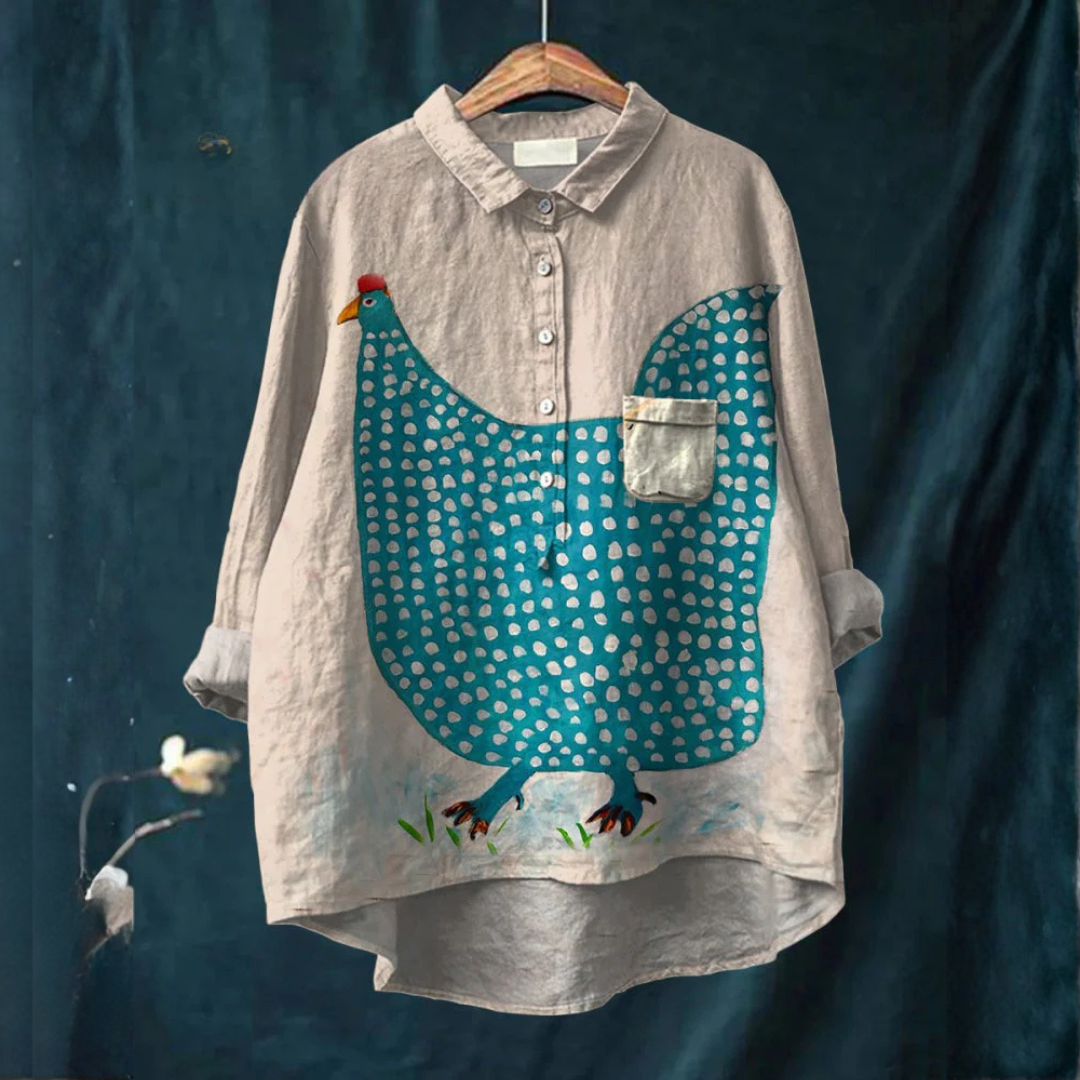 Delaunay | Chemise Élégante à Motif Mathilde