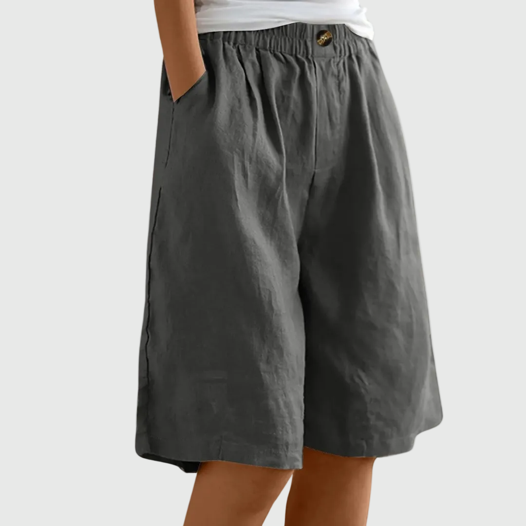 DELAUNAY | Shorts Amples Taille Élastique Marie