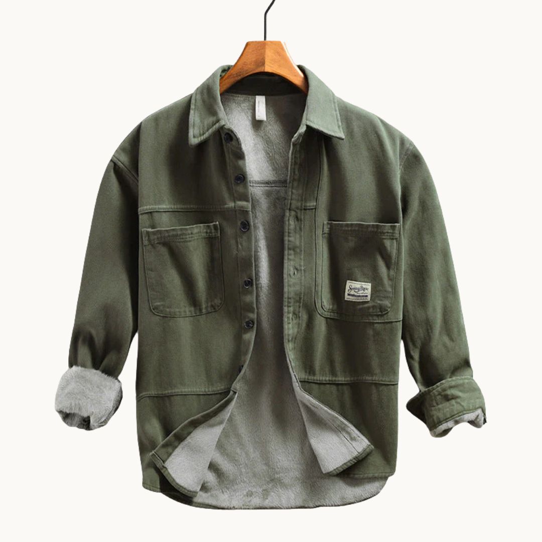 DELAUNAY | Chemise Cargo en Polaire pour Homme