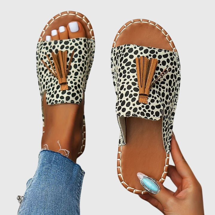 Delaunay | Sandales Bohèmes À Pompons Pauline